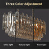 Ceiling Lights LED Crystal Chandelier Round Square Pendant Light Halo Light