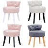 Upholstered Makeup Chair Velvet Dressing Table Seat Piano Stool Bedroom Kids
