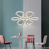 Stylish Flower/Wave LED Ceiling Light Chandelier Lights Living Dining Room uk