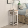 Nightstand Bedside Storage Cabinet Table with Drawer Bedroom Furniture 3 Colors