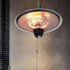 Patio Ceiling Hanging Heater Indoor Outdoor Tent Halogen Electric Heater 1500W