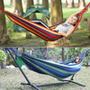 Max Load 330lbs Sturdy Double Hammock Hanging Swing Seat Outdoor Garden Indoor