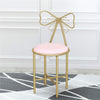 Vanity Stool Chair Gold Glam Dressing Room Make-up Padded Stool Bedroom Bathroom