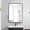 Square Bathroom Mirror Bedroom Wall Mounted Makeup Mirror Decor Wall Mirrors