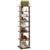 7-Tier Shoe Storage Rack Freestanding Organizer Stand Bathroom Dispaly Shelf