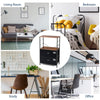 Industrial Storage Shelf w/ 2-Drawer Multipurpose Freestanding Vertical Dresser