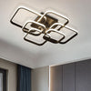 LED Ceiling Light Modern Chandelier Lamp Black Frame Living Room Bedroom Pendant