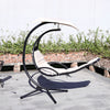 Hanging Swing Garden Hammock Lounger Outdoor Patio Sun Shade with Steel Stand UK