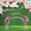 Metal Wedding Arch Frame Flower Balloon Display Backdrop Stand Table Centrepiece