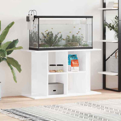 Aquarium Stand Fish Tank Cabinet Stand Grey Sonoma Engineered Wood