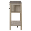 Windsor Console Table 2 Drawers Hallway Shelf Storage Cabinet Wooden Desk White