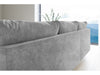Easy Velvet Corner Sofa Bed with Storage and Pillows , Universal Sofa Bed