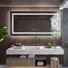 Oversize Lagre1200x600mm Backlit LED Bathroom Mirror Antifog Clear Vanity Mirror