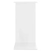 Aquarium Stand Fish Tank Cabinet Base High Gloss White Engineered Wood