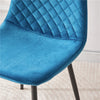 Dining Chairs 2/4/6pcs Modern Suede/Velvet Back Sturdy metal Legs Office/Cafe