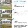 3x3M Gazebo Marquee Strong Waterproof Heavy Duty Garden Patio Party Tent Canopy