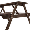 One-Pieces 6/8 Seaters Wooden Picnic Dining Set Outdoor Indoor Garden Furniture