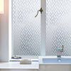 Window Film PVC Frosted Self Adhesive Privacy Glass Cover Sticker Bathroom Home