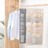 30 Pockets Mesh Hanging Bag Socks Bra Underwear Storage Wardrobe Organiser Tidy