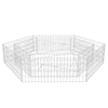 Gabion Baskets Outdoor Cages Stone Wire Mesh Planter Raised Vegetable Bed Steel