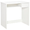 Compact Computer Table with Keyboard Tray Drawer Study Office Work Writing Desk
