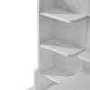 White Dressing Table&Stool Set Makeup Desk Vanity Table Drawers Mirror Dresser