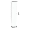 Long Mirror Full Length Metal Framed Dressing Mirrors Wall Mounted Bedroom Decor