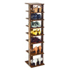 7-Tier Shoe Rack Hallway Shoe Storage Organizer Stand Bathroom Dispaly Shelf