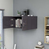 Wall Mounted Cabinet Engineered Wood Floating Cabinet Multi Colours