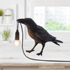 Modern Table/ Wall Lamps Resin Crow Desk Lamp Bedroom Sconce Light UK CZ