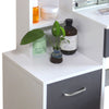 Dressing Table With Mirror Drawers Stool Set Bedroom Makeup Desk Vanity Table