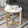 Coffee Table Marble Side Table MDF End Table Bedside Unit Lamp Telephone Stand