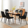 2/4/6 X Dining Chairs Velvet Set Padded Seat Metal Leg Kitchen Chair Home Office
