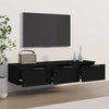 Wall Cabinet Floating TV Unit Media Cabinet Storage Engineered Wood