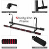 Foldable Padded Pull Up Bar Doorway Chin Up Workout W/ Smart Hook Home Gym