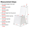 10-100X Soft Wedding Chair Cover Slipcover Seat Protector Plain Home Dining Room