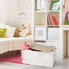 Kids Toy Storage Box Wooden Ottoman Bench Toy Box With Lid Toy Storage Chest