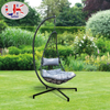 Garden Hanging Egg Chair Swinging Chairs For Adults Hammock Stand with Cushion