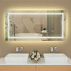 Jumbo 48"LED Lighted Bathroom Mirror Touch Button Anti Fog Backlit Vanity Mirror
