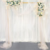 Gold Wedding Stand Rack Iron Arch Door Party Garden Flower Plants Backdrop Decor
