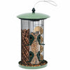 3-in-1 Metal Bird Feeder Outdoor Hanging Wild Feeding Station Detachable Tubes