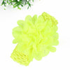 10 PCS Newborn Baby Girls Elastic Flower Headband Wedding Party Soft Lace Decr