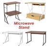 Countertop Microwave Stand Storage Shelving Unit Small Oven Shelf Microwave Rack