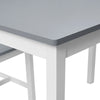 New Solid Wood Dining Table and 4 Chairs Set Home Kitchen Furniture 4 Colours