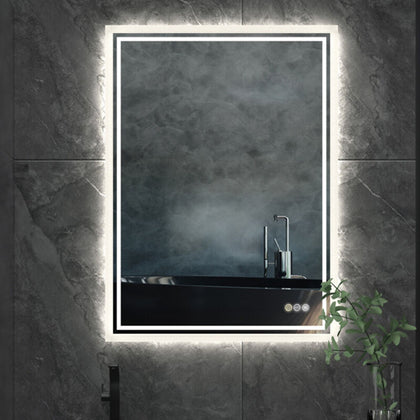 500x700mm Illuminated LED Bathroom Mirror Backlit Makeup Mirror Memorize Design