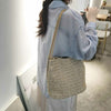 Ladies Summer Straw Bag Rattan Wicker Handbag Crossbody Tote Beach Shoulder Bag