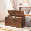 HOOBRO Trunk Storage Bench Toy Box Organizer w/Safety Hinge 100 x 40 x 50.5 cm