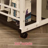 Adjustable Mobile Laptop Table Notebook Desk Sofa Bed Tray Computer StorageShelf