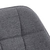 Modern Grey Linen Fabric Armchair Rocking Single Sofa Chair Relaxing Padded Seat