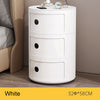 Corner Storage Cabinet Table Side End Stand Bedroom Bedside Storage Furniture